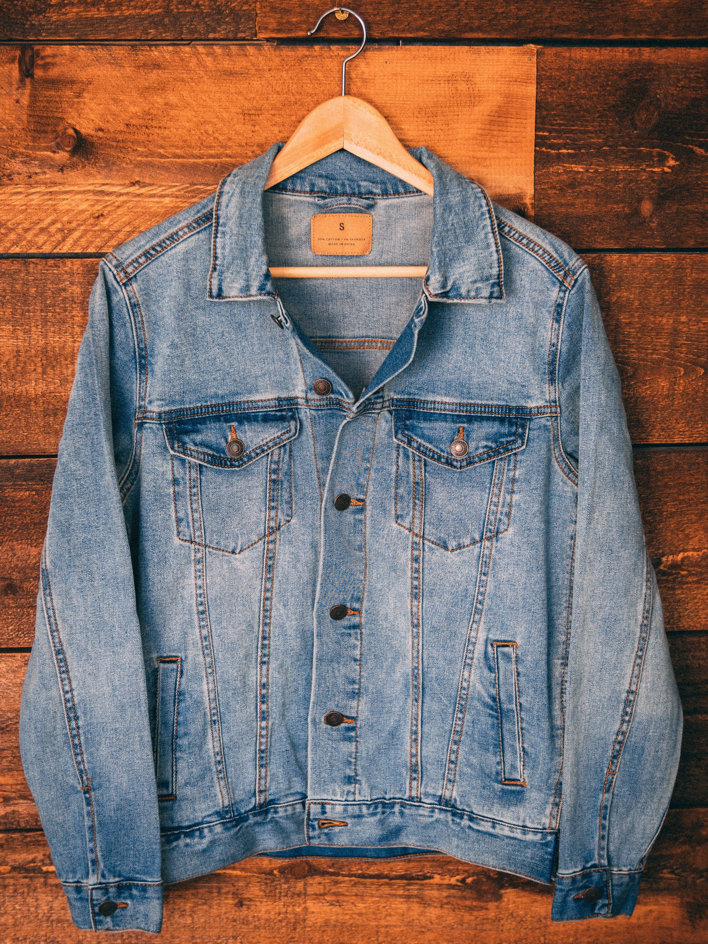 Classic Washed Denim Jacket – Never Enough BOUTIQUE