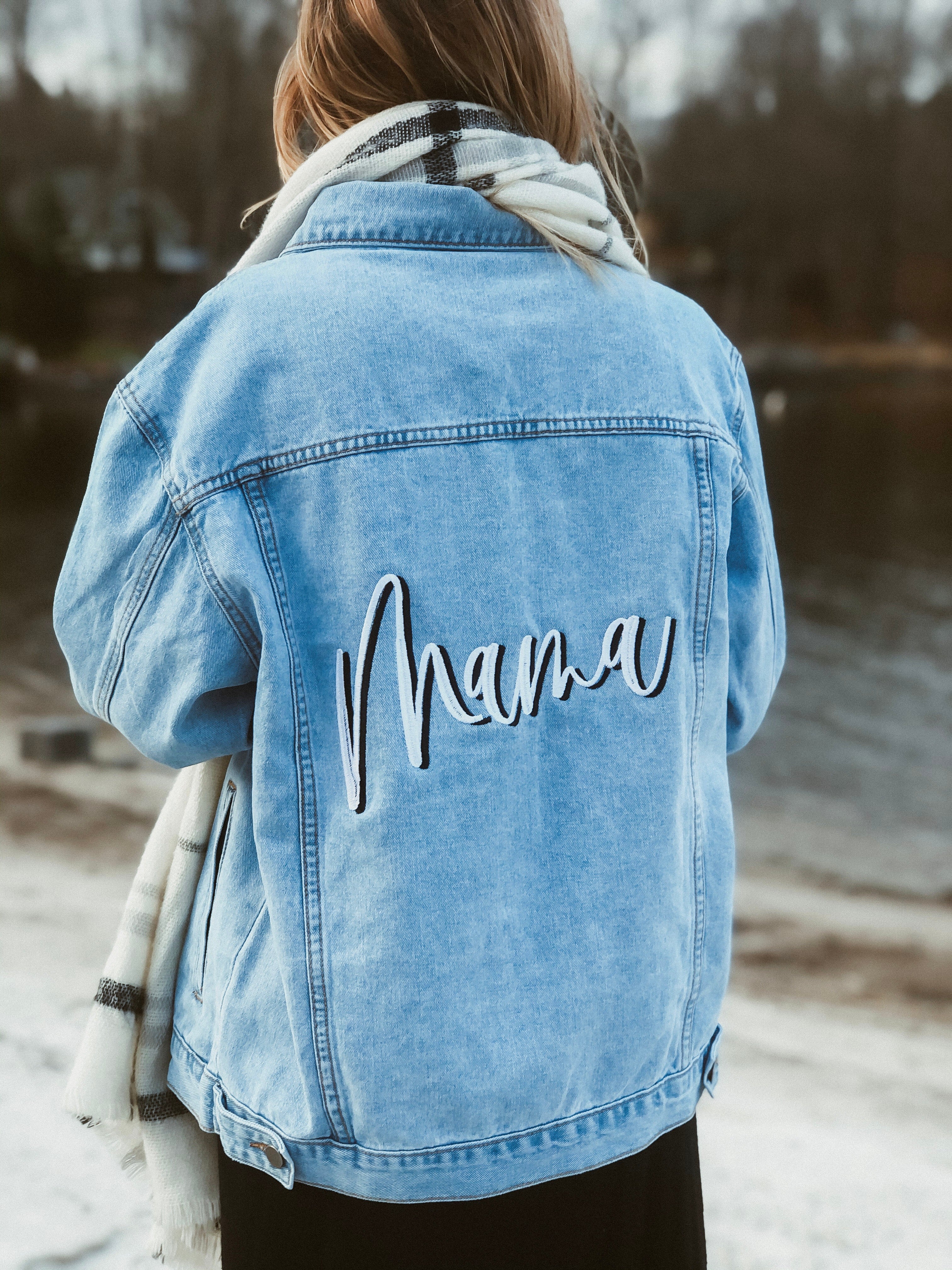 Mama 2024 denim jacket